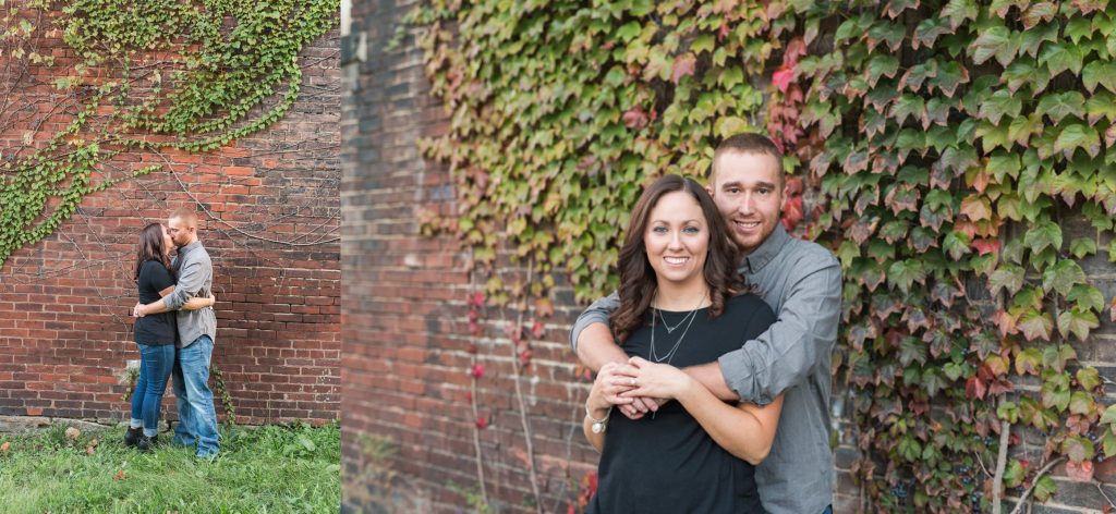 downtown east liverpool engagement session