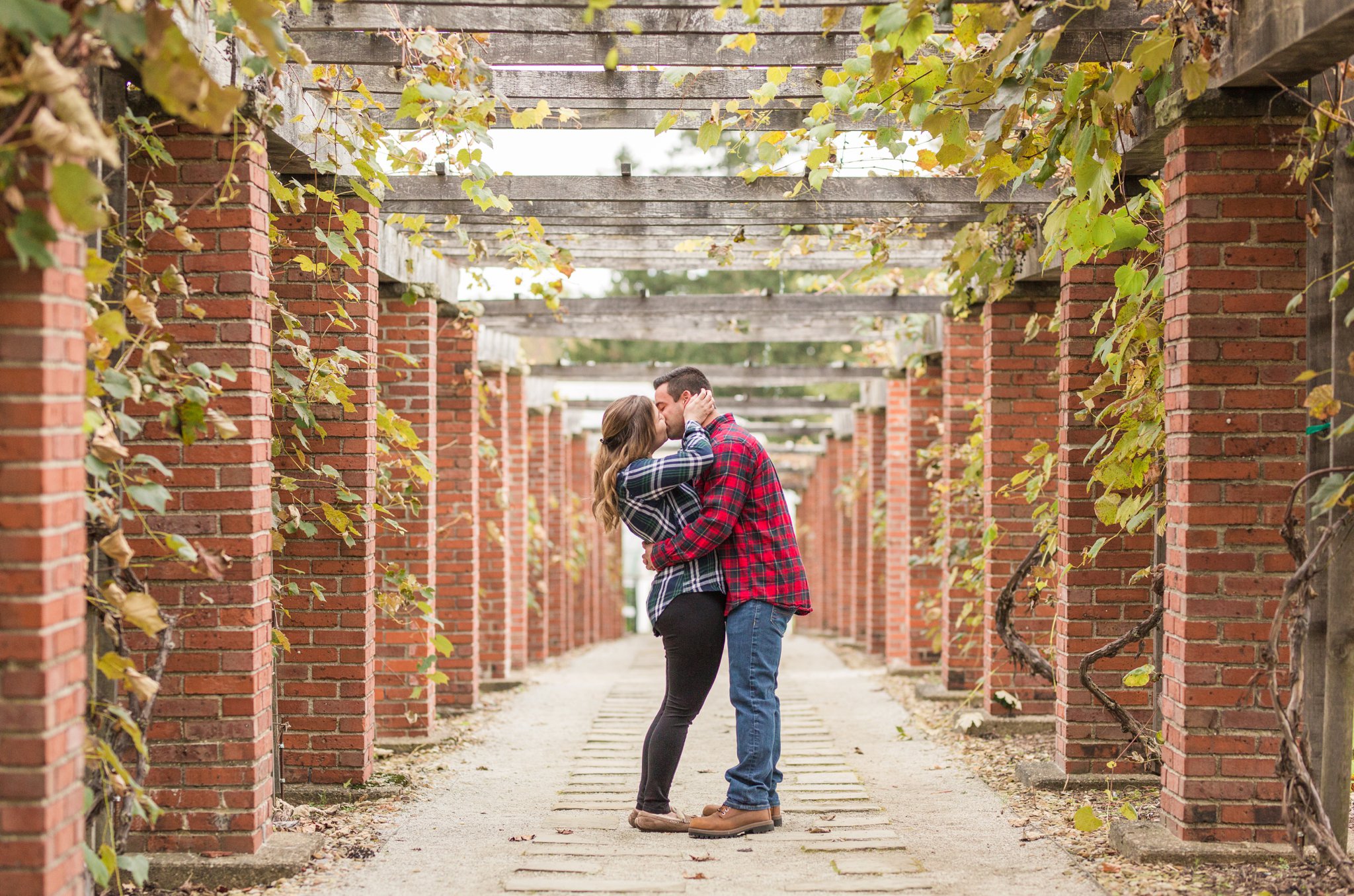engagement session at stan hywet